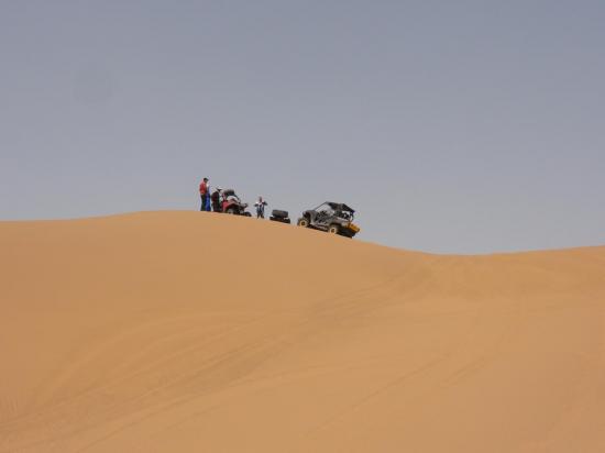 Petit arret dans les dunes